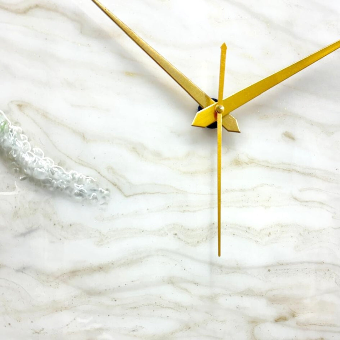 Golden Large Silent Wall Clock 27 Inches