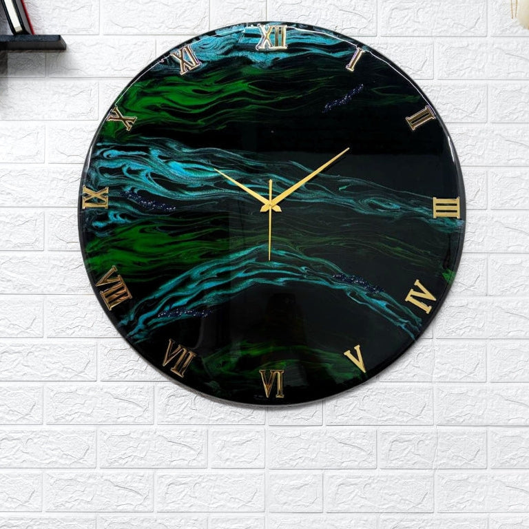 Lush Forest Silent Clock 27 Inches