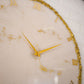 Golden Ring Medium Size Silent Clock 17.5 Inches