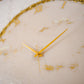 Golden Ring Medium Size Silent Clock 17.5 Inches