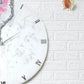 Silver Stream Silent Clock 17.5 inches