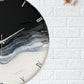 Silver Waves Silent Clock 27 inches