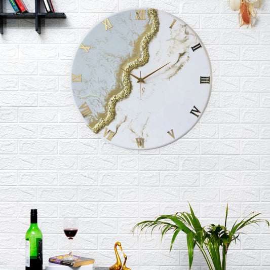 Gold Stream Silent Clock 27 inches