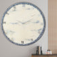 Silver Ring Medium Size Silent Clock 17.5 Inches