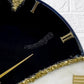 Black Peak Silent Wall Clock 27 Inches