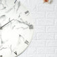 Silver Dust Handmade Resin Clock 17.5 Inches