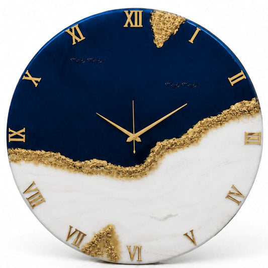 Blue Peak Silent Wall Clock 27 Inches