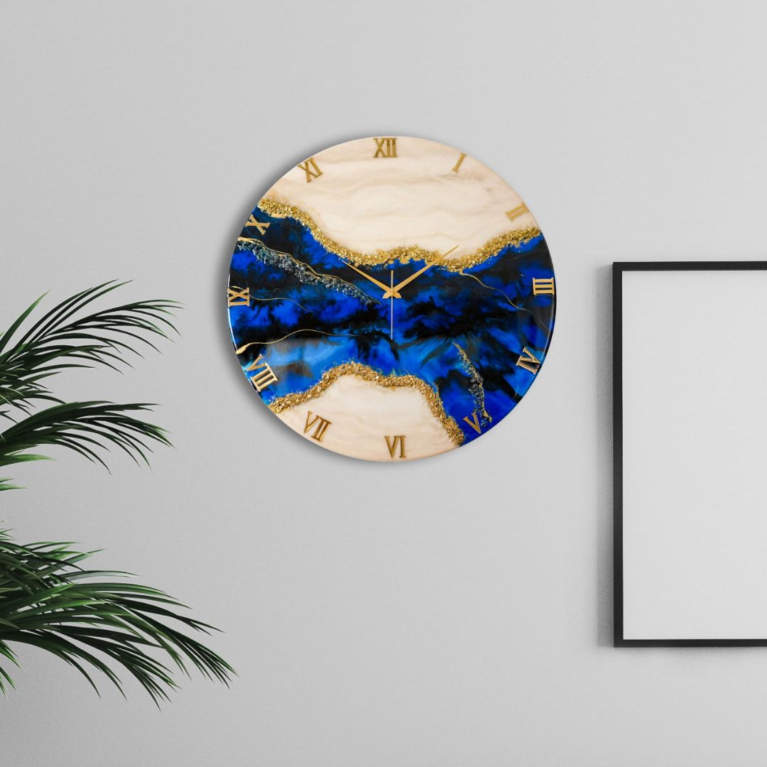 The Gem Medium Size Silent Clock 17.5 Inches