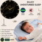 Black Stunner Silent Wall Clock 27 Inches