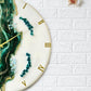 Green Neptune Silent Clock 27 Inches