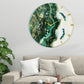 Green Neptune Silent Clock 27 Inches