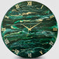 Green Desert Silent Clock 17.5 inches