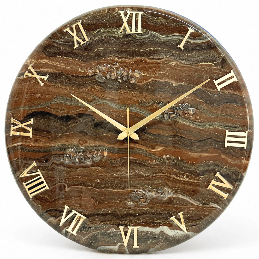 Earthstone Clock 17.5 inches