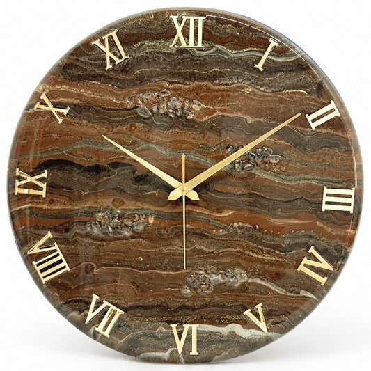 Earthstone Clock 17.5 inches