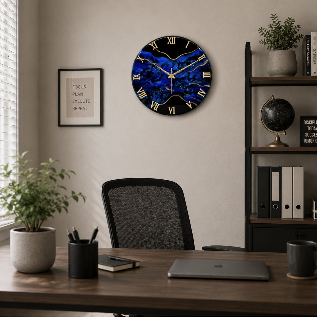 Deep Ocean Clock 17.5 Inches