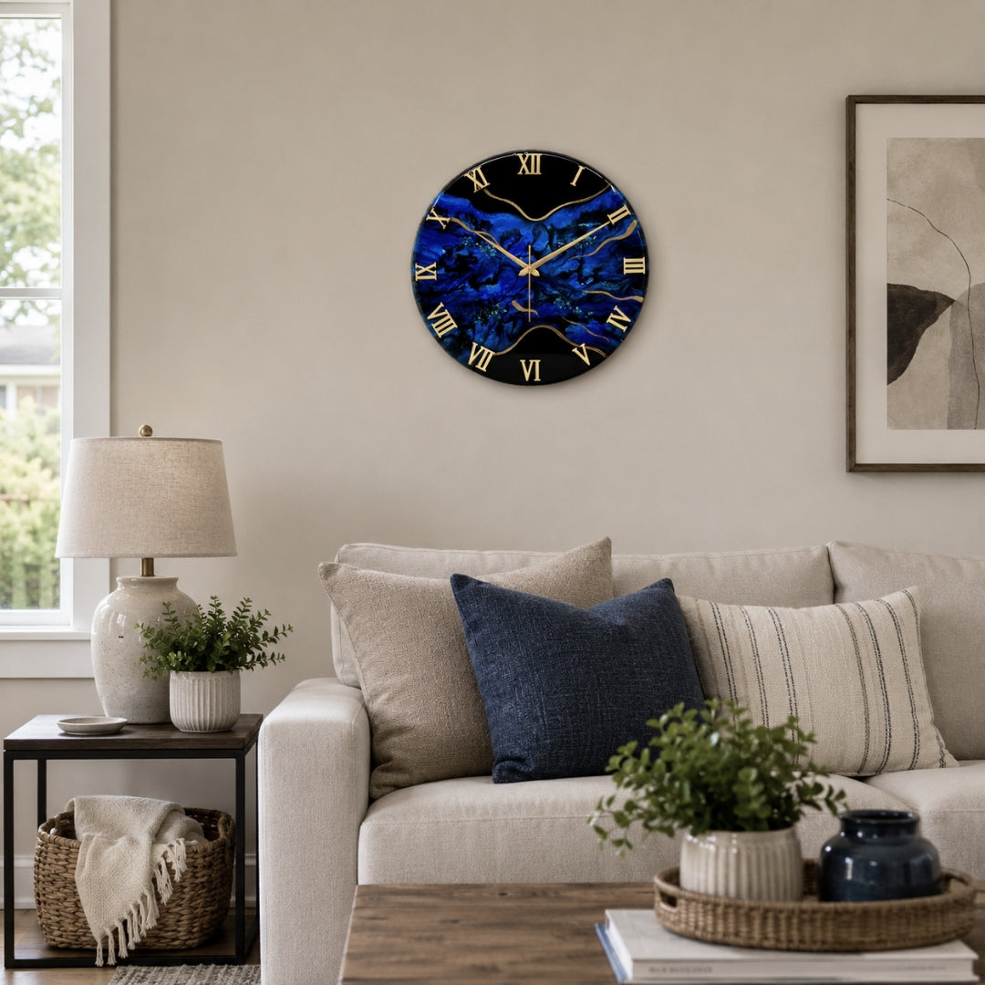 Deep Ocean Clock 17.5 Inches