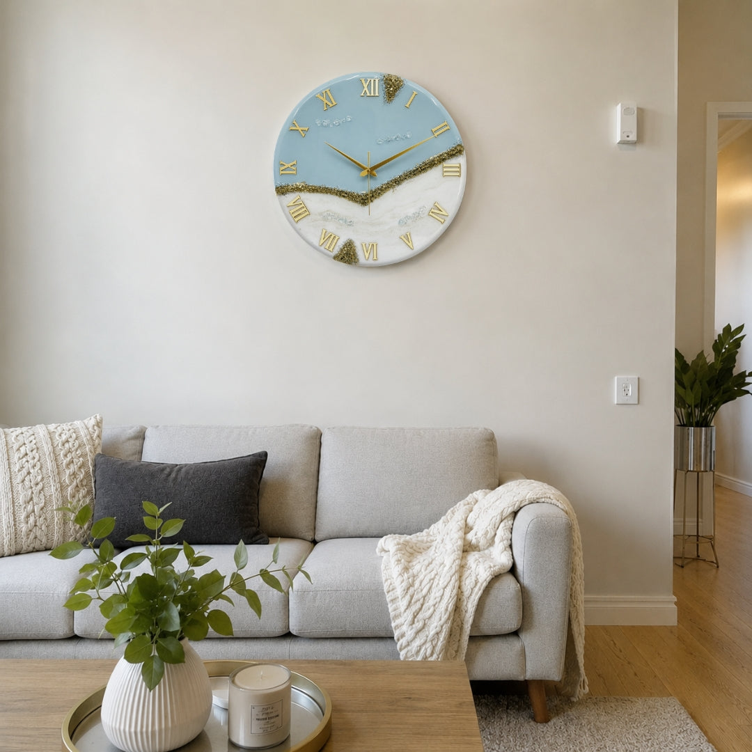 Grey Peak Silent Clock 17.5 inches