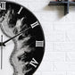 Smoke Silent Clock 17.5 inches