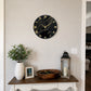 Black Stunner Clock 17.5 Inches