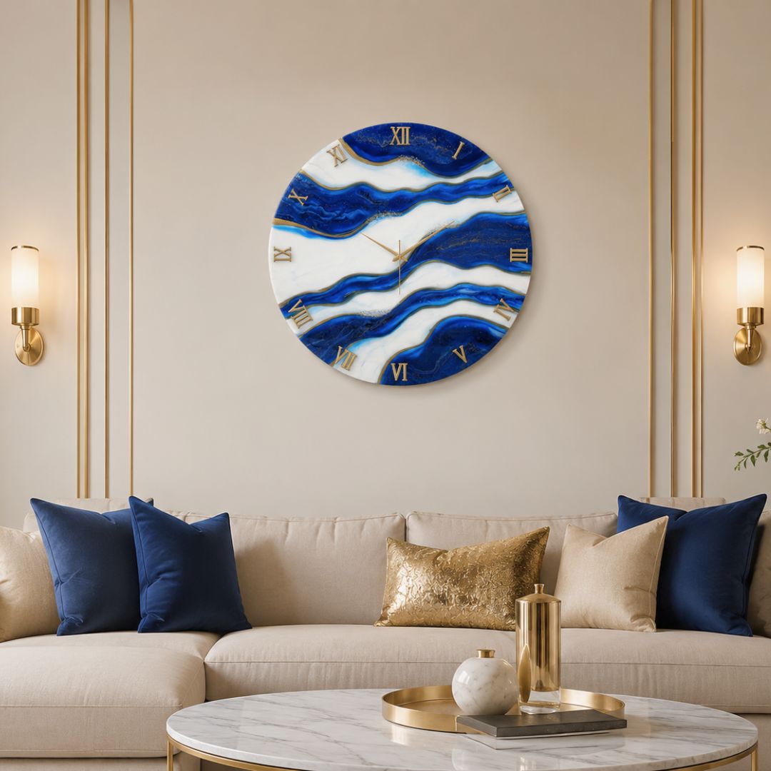 Calm Ocean Clock 27 inches