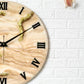 Sandy Resin Clock 17.5 Inches