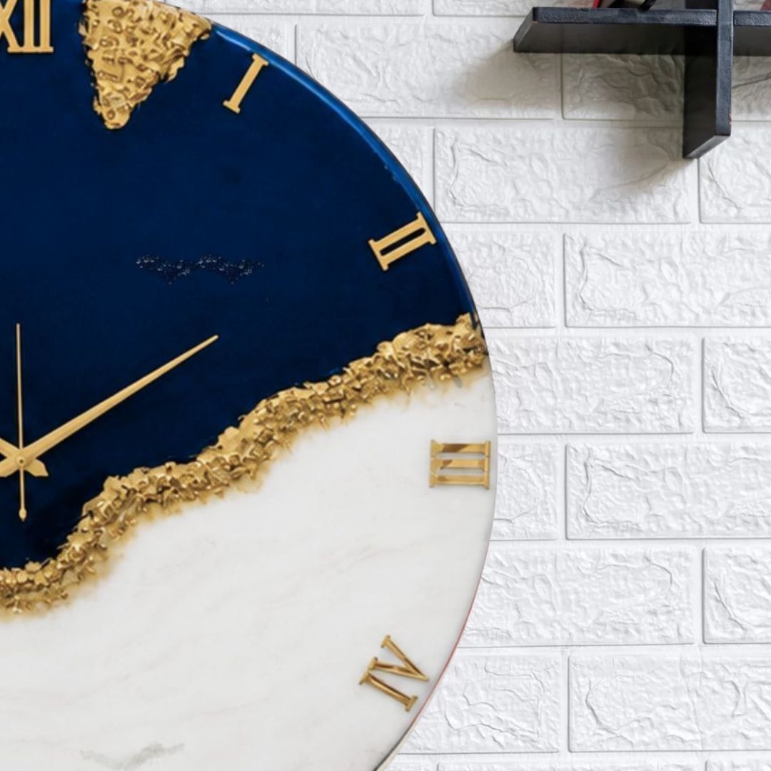 Blue Peak Silent Wall Clock 27 Inches