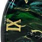 Green Forest Silent Clock 17.5 inches