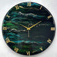 Green Forest Silent Clock 27 inches