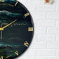 Green Forest Silent Clock 27 inches