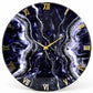 Blue Crystal Clock 27 inches