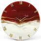 Red Stunner Clock 17.5 Inches