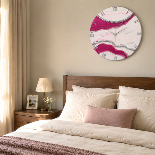 The Silver Duchess Clock 27 inches