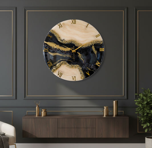 Black Pond Silent Clock 27 inches