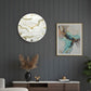 Creamy Desert Clock 17.5 inches