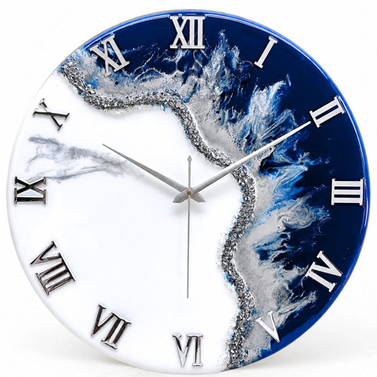Blue Haven Clock 17.5 inches