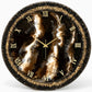 Mocha Clock 27 inches