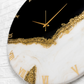 Black Peak Silent Wall Clock 27 Inches