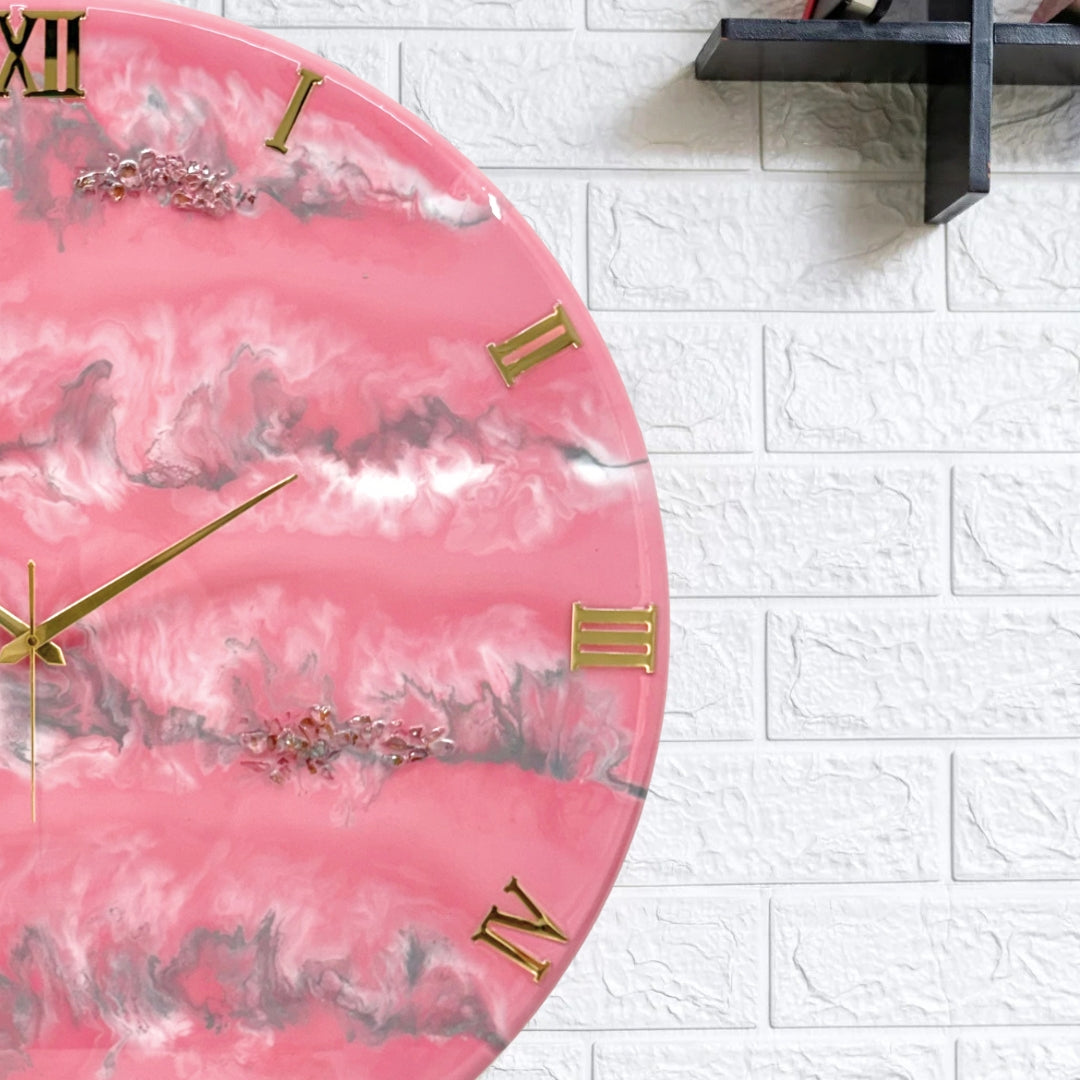 Pink Cloud Clock 27 inches