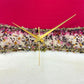 Pink Crown Silent Wall Clock 27 Inches