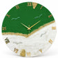 Green Peak Silent Wall Clock 27 Inches