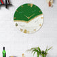 Green Peak Silent Wall Clock 27 Inches
