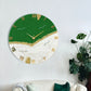 Green Peak Silent Wall Clock 27 Inches