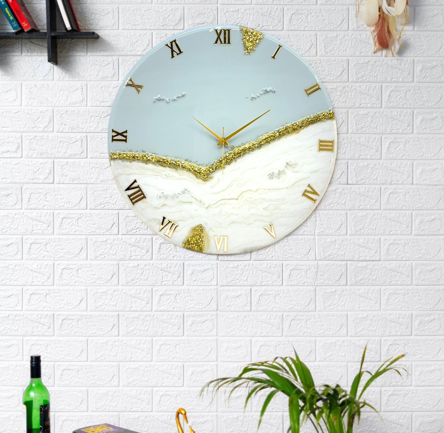 Grey peak Silent Clock 27 Inches