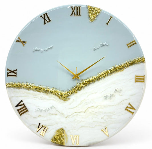 Grey Peak Silent Clock 17.5 inches